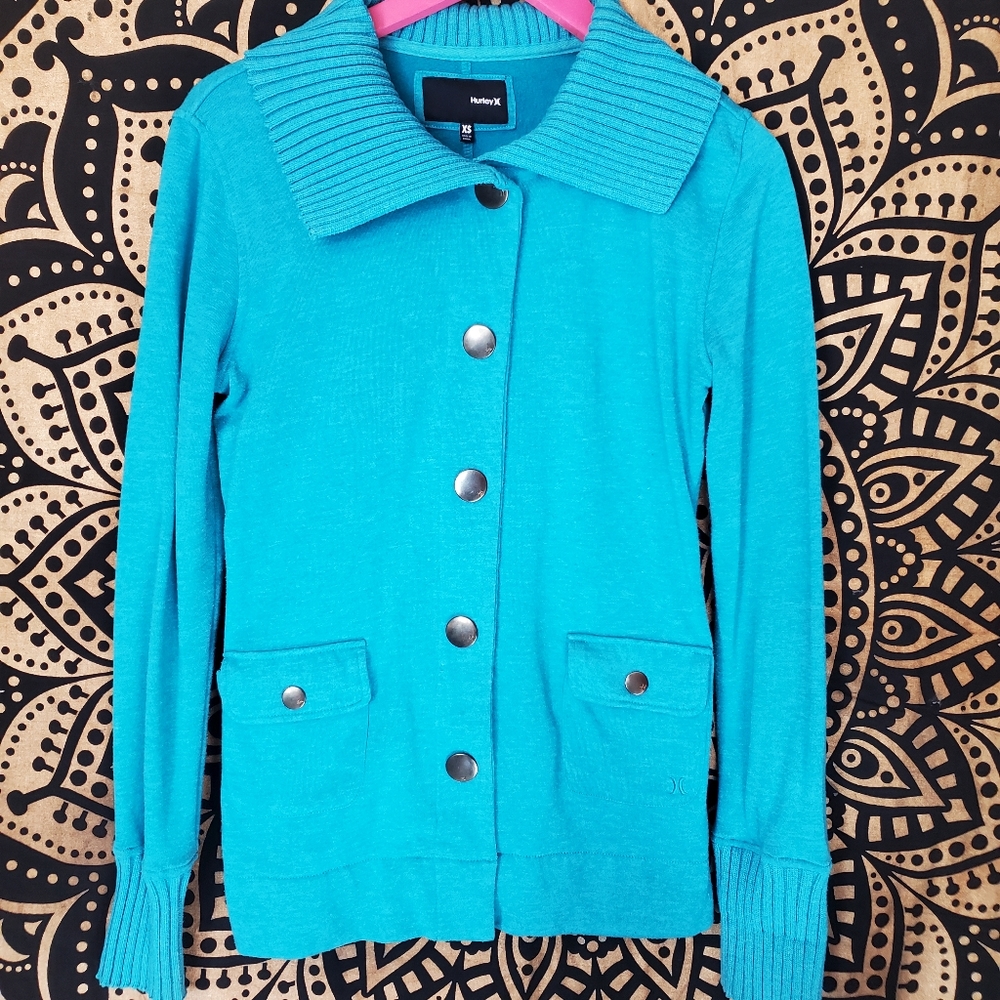 Hurley Button Up Coat